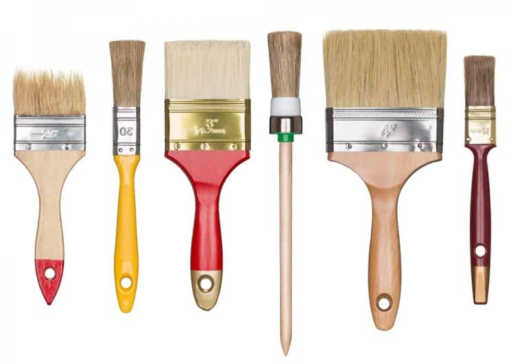 Different Types of Paint Brushes and Their Uses