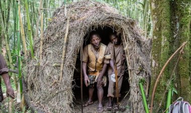 African Tribe With the Smallest Huts in History